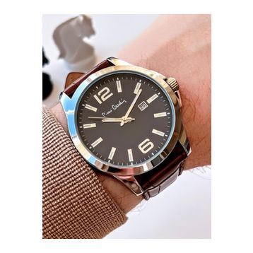 Pierre Cardin 800411F10KS Deri Kordon Erkek Kol Saati