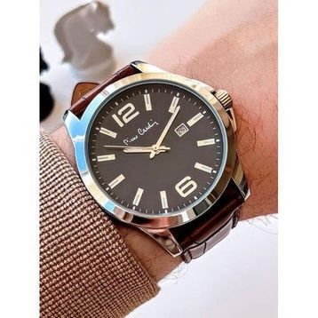 Pierre Cardin 800411F10KS Deri Kordon Erkek Kol Saati