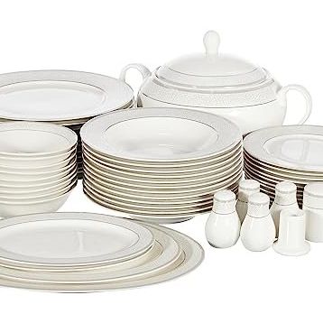 Pierre Cardin Chian Bernina Gümüş 12 Kişilik Yemek Takımı