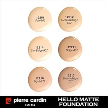 Pierre Cardin Hello Matte Yüksek Kapatıcı Etkili Mat Tawny Beige Fondöten