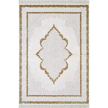 Pierre Cardin Klasik Voila ZQ00D Altın 200X290 cm Salon Halısı