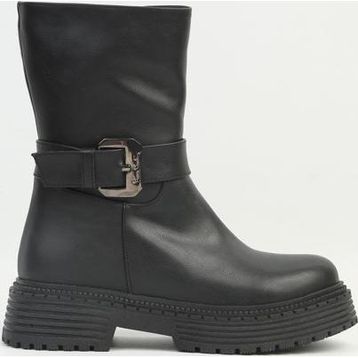 Pierre Cardin PC-52430 Siyah Cilt Kadın Bot
