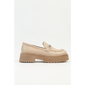 Pierre Cardin PC-52431-Bej Cilt Kadın Günlük Ayakkabı
