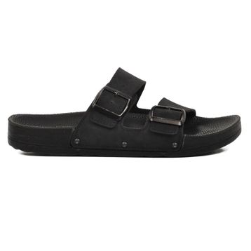 Pierre Cardin PC-7241 Siyah Nubuk Erkek Terlik