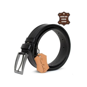 Pierre Cardin PC355 Siyah Erkek Kemer