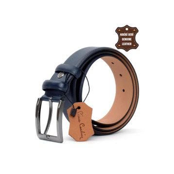 Pierre Cardin PC401 Lacivert Erkek Kemer