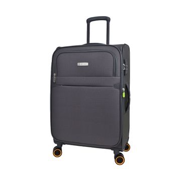 Pierre Cardin PC6000 Ultra Light Hafif Lüx Kumaş Büyük Boy Gri Valiz