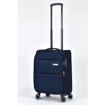 Pierre Cardin PC6050 Lacivert Ultra Light Kumaş Kabin Boy Valiz