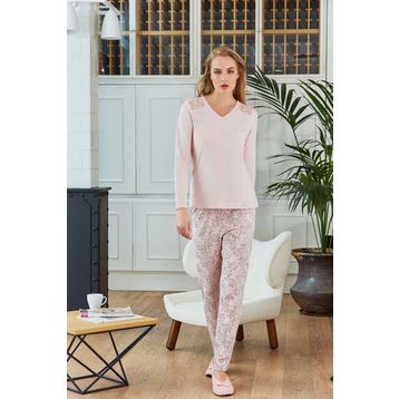 Pierre Cardin Pudra Kadın Pijama Takımı