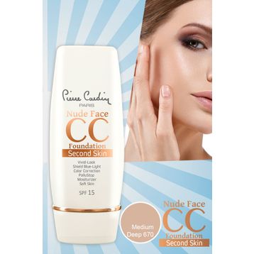 Pierre Cardin Spf 15 Medium Deep Nude Face CC Cream