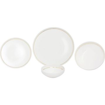 Pierre Cardin Swan Altın 24 Parça Yemek Takımı