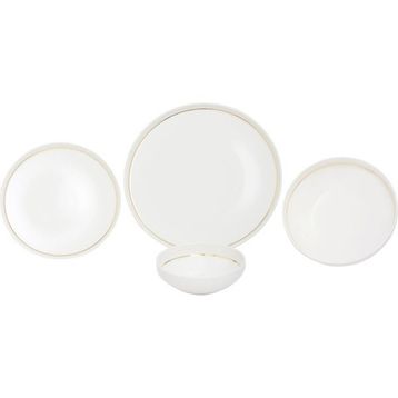 Pierre Cardin Swan Altın 24 Parça Yemek Takımı