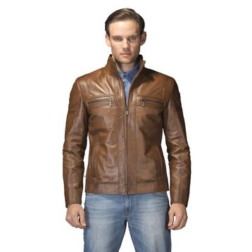 Pierre Cardin Taba Deri Erkek Mont
