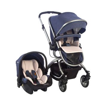 Pierre Cardin Twist Plus Travel Sistem Lacivert Bebek Arabası