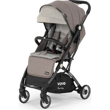 Pierre Cardin Vovo Alüminyum Kabin Gri Bebek Arabası