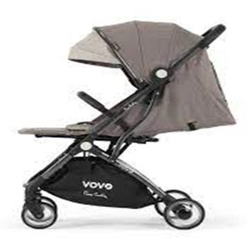 Pierre Cardin Vovo Alüminyum Kabin Gri Bebek Arabası