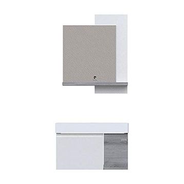 Pierre Cardin Zen Mat Beyaz Linden 70 cm Antique White Linden Banyo Dolabı