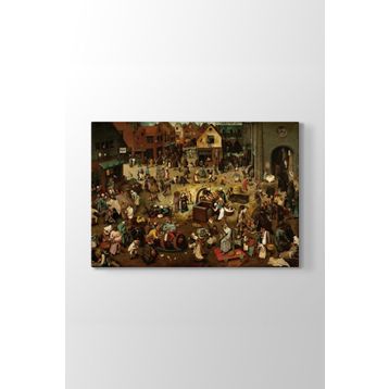 Pieter Bruegel - Karnaval Ve Perhiz Tablosu