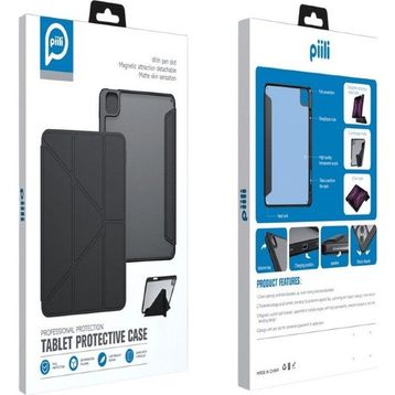 Piili Apple iPad 10.9-11 Multi Bracket Deri Kılıf