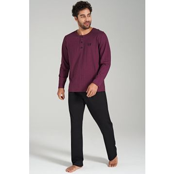Pijadore 1687 Siyah Erkek Pijama Takımı