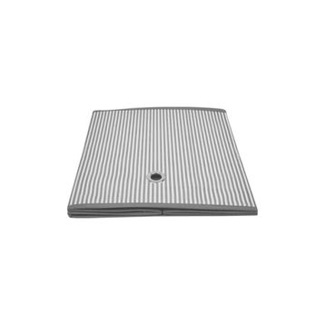 Pikas 30x30x30 cm Su Geçirmez Kumaş Gri Raf Organizer Kutu Seti