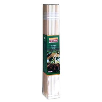 Piknik 100'lü 25 cm Bambu Çöp Şiş
