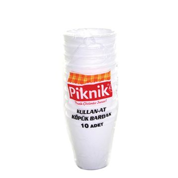 Piknik 10'lu Köpük Bardak