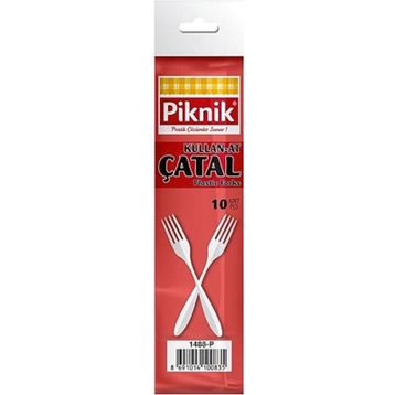 Piknik 10'lu Kristal Çatal