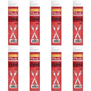 Piknik 10'lu Plastik Çatal