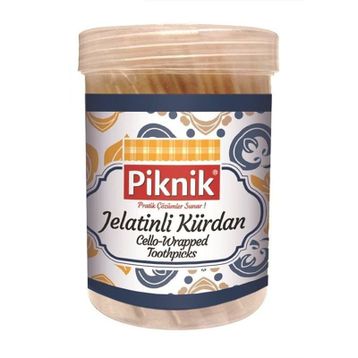 Piknik Jelatinli Bambu Kürdan 200'lü