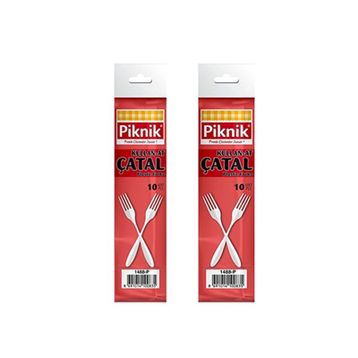 Piknik P-1488 20'li Plastik Çatal