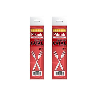 Piknik P-1488 20'li Plastik Çatal