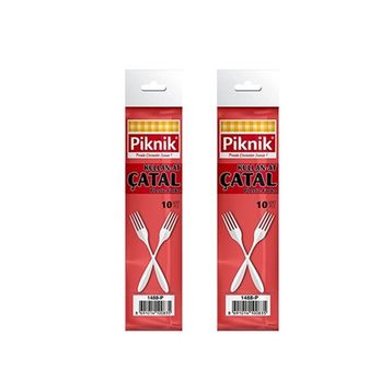 Piknik P-1488 20'li Plastik Çatal