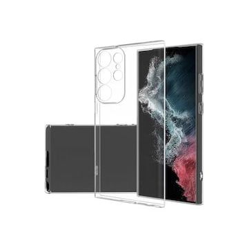 Pilanix Samsung Galaxy S23 Ultra Ultra İnce Şeffaf Silikon Kılıf