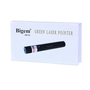 pilelistore 1000 MW BM-520 Şarjlı Yeşil Lazer Pointer