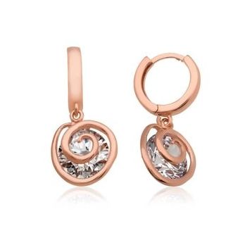 Pilelistore 925 Ayar Gümüş Aşk Döngüsü Küpe