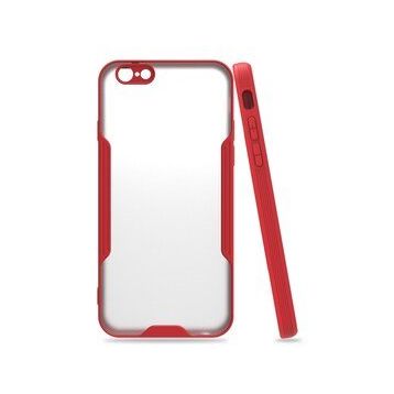 pilelistore iPhone 6 Platin Kırmızı Silikon Kılıf