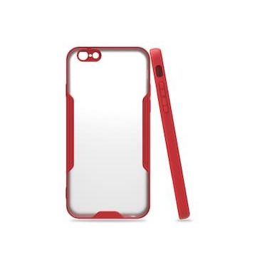 pilelistore iPhone 6 Platin Kırmızı Silikon Kılıf