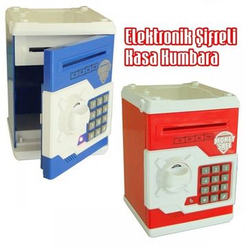 Pilli Şifreli Kasa Kumbara