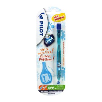 Pilot B2P Soda Buz Mavisi Blister Tükenmez Kalem