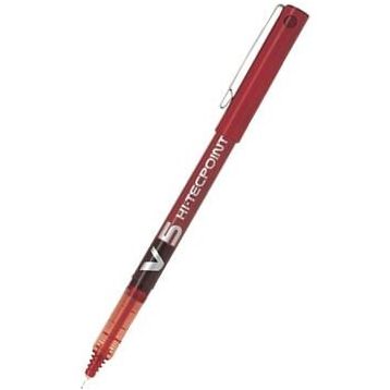 Pilot BX-V5-R Hi-Tecpoint İğne Uç 0.5 mm Kırmızı Roller Kalem