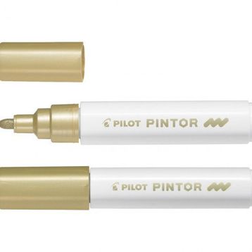 Pilot Pintor M Altın Markör Kalem