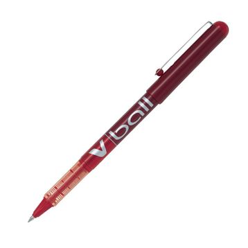 Pilot Q BL-VB5-R 0.5 Kırmızı V Ball Extra Fine Kalem