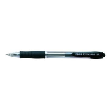 Pilot Super Grip F Siyah Tükenmez Kalem
