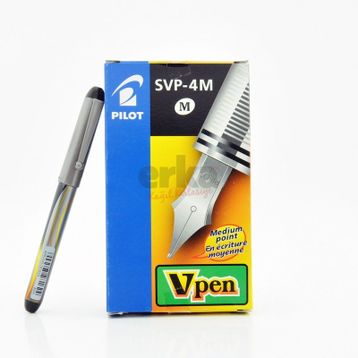 Pilot Svp 4m B Siyah Vpen Silver Dolma Kalem