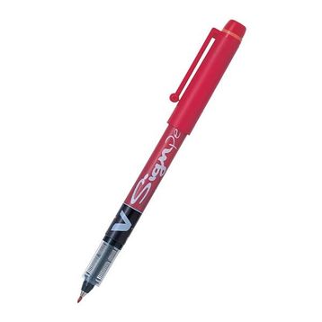 Pilot SW-VSP-R V 2,0 mm Kırmızı Signpen İmza Kalemi