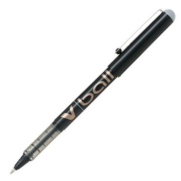 Pilot V-Ball Siyah 1.0 mm Siyah Roller Kalem