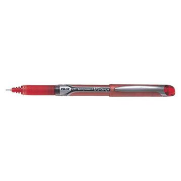 Pilot V5 Grip Hi-Tecpoint İğne Uçlu Kırmızı Roller