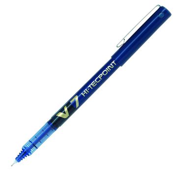 Pilot V7 Hi-Tecpoint Mavi İğne Uçlu Kalem