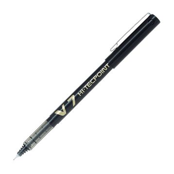 Pilot V7 Hi-Tecpoint Siyah İğne Uçlu 0.7 Pilot Kalem